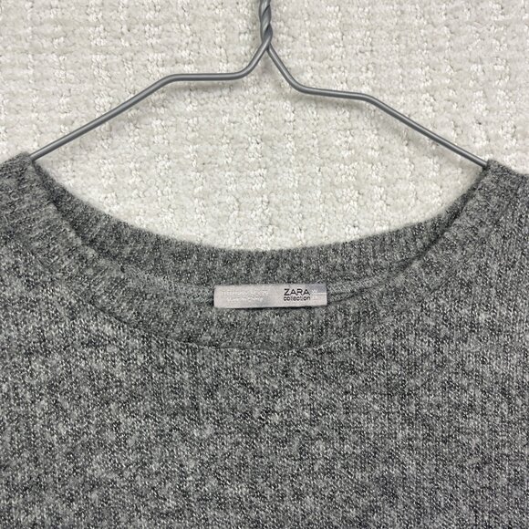 Zara Collection WB Women short sleeve Wool shirt Flower Floral AOP Women Sz S - Picture 10 of 16